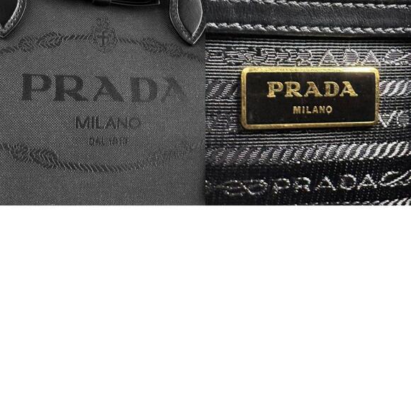 PRADA Black Leather Shoulder Bag - Picture 5 of 5